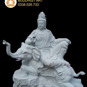 Tượng Phổ Hiền Bồ Tát composite