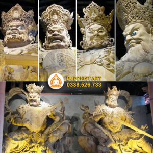 BỘ TƯỢNG TỨ ĐẠI THIÊN VƯƠNG HỘ PHÁP