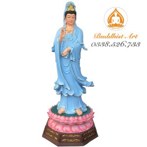 Tượng Quan Thế Âm Bồ Tát bằng composite