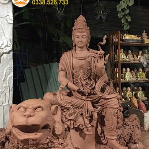 Khâu tạo mẫu tượng văn thù sư lợi bồ tát