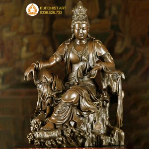 Tượng Quan Âm Bồ Tát bằng đồng