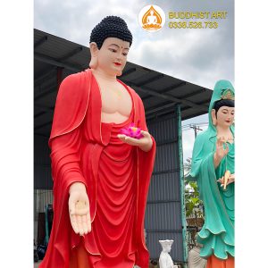Tượng Phật A Di Đà bằng composite 320 cm đẹp