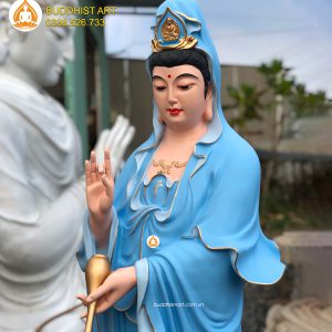 Tượng Quan Thế Âm Bồ Tát dáng đứng đẹp nhất