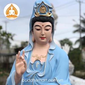 Cách đặt tượng Phật Quan Âm ngoài trời.