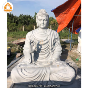 Cơ sở đắp tượng Phật bằng xi măng đẹp.